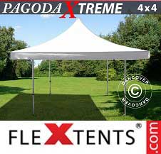 Tente Pliante FleXtents Pro Xtreme 4x4m / (5x5m) Blanc